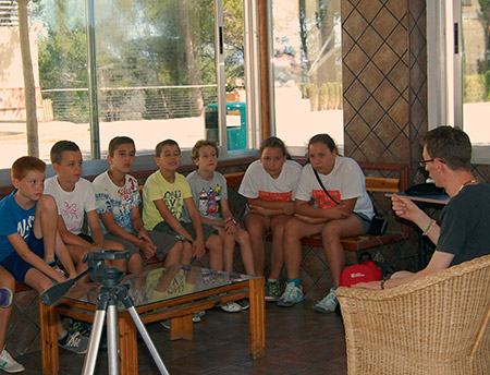 Summer camps english teaching